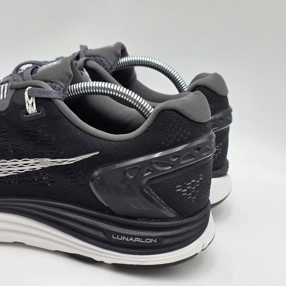 Nike Lunarglide 5 Black Athletic Running Shoes Sneakers 599160-010 Men's Sz 11